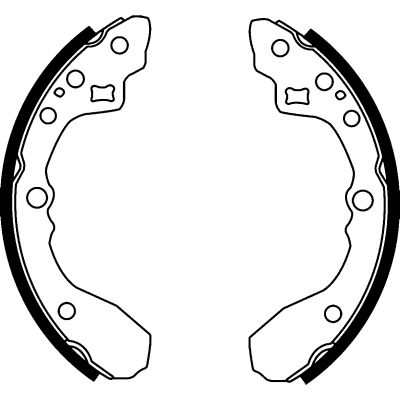 HELLA PAGID Комплект тормозных колодок 8DB 355 001-781